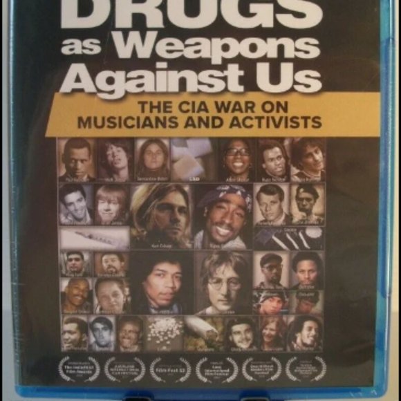 Drugs As Weapons Against Us Blu-Ray ~ CIA War On Musicians & Activists ~ Sealed! - Picture 4 of 4
